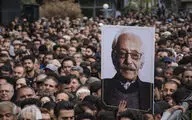 تشییع پیکر جمشید مشایخی در تالار وحدت
