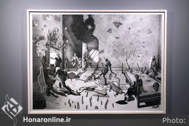 نمایشگاه آثار پیام قلیچی در گالری باوان