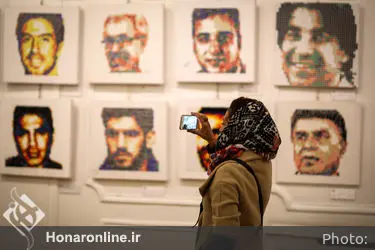 افتتاحیه نمایشگاه پرتره 100 چهره ورزشی ایران در کاخ سعدآباد