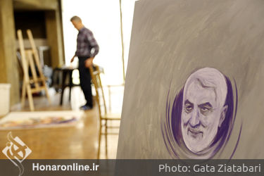 کارگاه تجسمی نمایشگاه «سرو ایرانی» در فرهنگسرای نیاوران