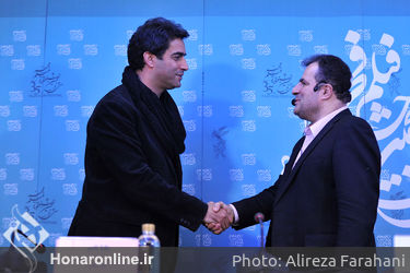 نشست خبری فیلم سینمایی کارگر ساده نیازمندیم در روز هشتم جشنواره فیلم فجر در کاخ جشنواره (1)