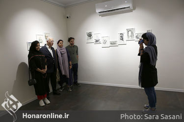 نمایشگاه آثار جهانگیر درویش در گالری فرمانفرما