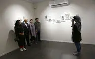 نمایشگاه آثار جهانگیر درویش در گالری فرمانفرما