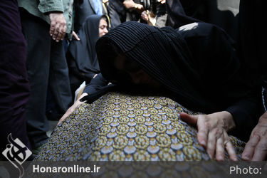 مراسم تشییع پیکر مرحوم ناصر چشم آذر
