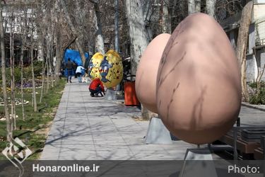 رنگ آمیزی تخم مرغ های نوروزی