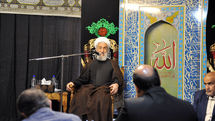مراسم گرامیداشت هفتمین شب شهادت امام حسین (ع) در موسسه توسعه هنرهای معاصر / حجت‌الاسلام صدیقی: عاشورا زیباترین تابلو زندگی است 