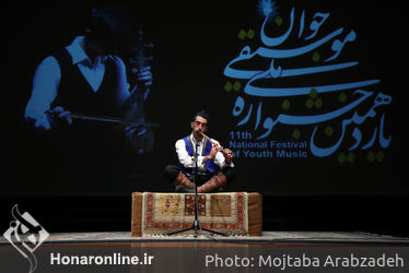 اجرای موسیقی مازندران در روز پانزدهم جشنواره ملی موسیقی جوان در تالار رودکی