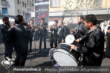 پیاده‌روی جاماندگان اربعین در تهران / ۱