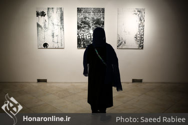 افتتاحیه نمایشگاه نقاشی دیجیتال آزاده تیموریان در گالری خط سفید