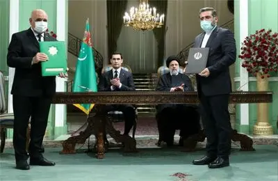 امضای تفاهمنامه علمی، فرهنگی، هنری و آموزشی میان ایران و ترکمنستان