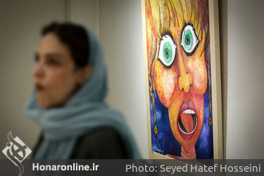 افتتاحیه نمایشگاه نقاشی‌های شاهین کیمیاگر در گالری گلستان