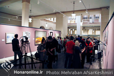 رونمایی از اثر ناتمام ایران درودی 