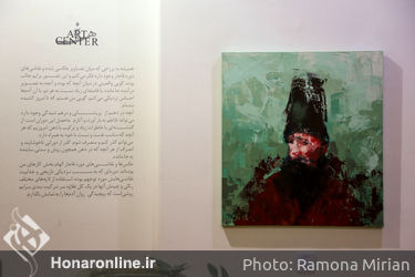 نمایشگاه نقاشی حسین شاه‌طاهری درآرت سنتر باغ