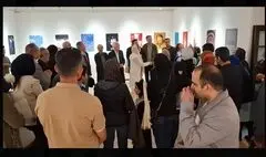 افتتاح نمایشگاه طراحی پوستر پروین اعتصامی در باغ موزه نگارستان تهران