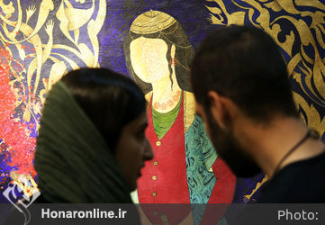 نمایشگاه نقاشی آرش لاهیجی در گالری نگاه