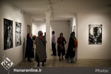 افتتاحیه نمایشگاه نقاشی دیجیتال آزاده تیموریان در گالری خط سفید