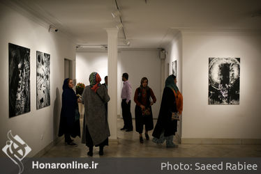 افتتاحیه نمایشگاه نقاشی دیجیتال آزاده تیموریان در گالری خط سفید