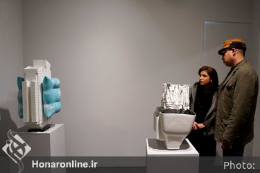 نمایشگاه مجسمه‌های کامبیز صبری در گالری خاک