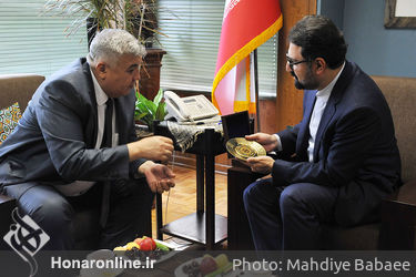 دیدار سیدمجتبی حسینی با سفیر ازبکستان در ایران