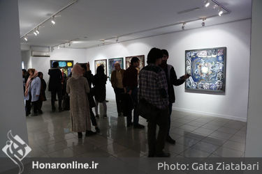 افتتاحیه نمایشگاه نقاشی های ترانه صادقیان در گالری ویستا