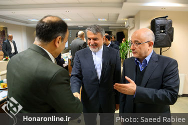 دیدار مدیران معاونت امور هنری با وزیر ارشاد