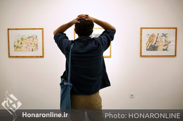 نمایشگاه نقاشی های فرشید ملکی در گالری هور