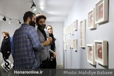 افتتاحیه نمایشگاه میرمحمد فتاحی در گالری زیرزمین دستان
