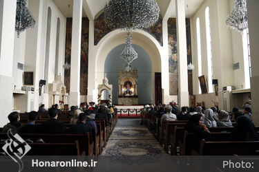 مراسم تجلی دوستی و الفت مسلمانان و مسیحیان 