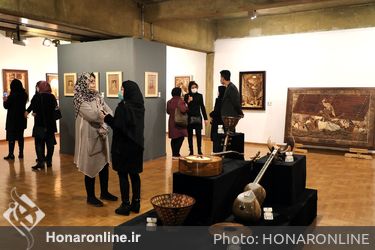 نمایشگاه نگاره‌های چوبی (هیما) در فرهنگسرای نیاوران