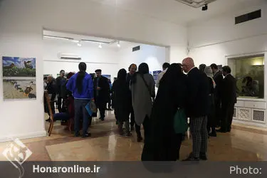 افتتاحیه نمایشگاه عکس‌های مائورو ویتالیه در گالری استاد نامی خانه هنرمندان