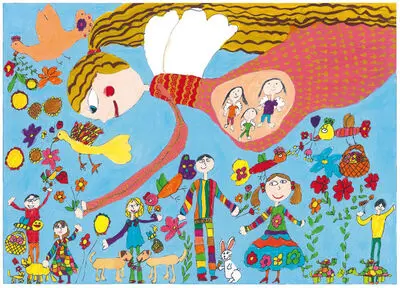 Iranian children honored at Ie-no-Hikari World Children’s Picture Contest