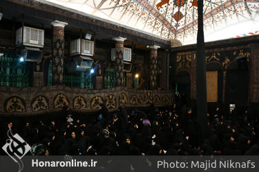 عزاداری ماه محرم در حسینیه سادات اخوی