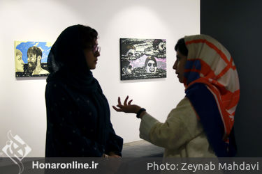 نمایشگاه نقاشی و چیدمان ملاحت محب‌خواه در گالری شیرین