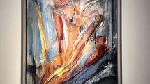 Elham Ghorbanished Painting Exhibit Underway at Saye Gallery 