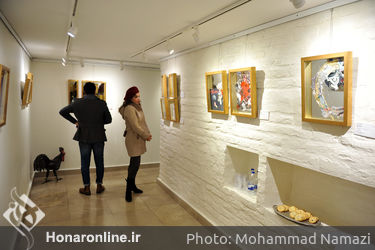 نمایشگاه عکس و چیدمان روی آیینه "مهدی منصوری" در گالری گلستان