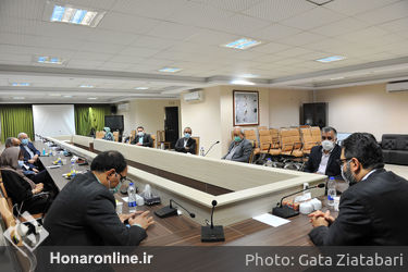مراسم تودیع و معارفه مدیرعامل موسسه هنرمندان پیشکسوت