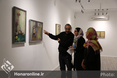 افتتاحیه نمایشگاه نقاشی‌های سوسن اتحاد در گالری هپتا
