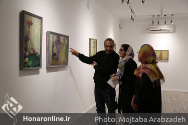 افتتاحیه نمایشگاه نقاشی‌های سوسن اتحاد در گالری هپتا