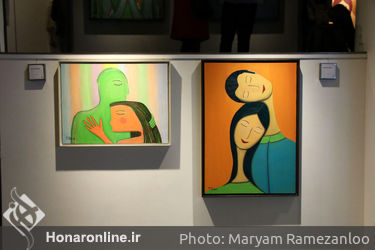 نمایشگاه نقاشی تهمینه میلانی در گالری ایوان