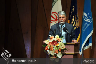 مراسم رونمایی از سردیس شهید حاج قاسم سلیمانی در تالار رودکی