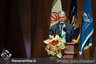 مراسم رونمایی از سردیس شهید حاج قاسم سلیمانی در تالار رودکی