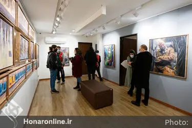 نمایشگاه نقاشی آرمین ابراهیم پور در گالری بهارک