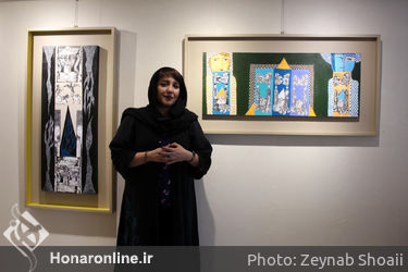 نمایشگاه نقاشی سارا جعفری در گالری گلستان