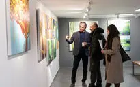 نمایشگاه نقاشی رضا بیگناه در گالری مژده