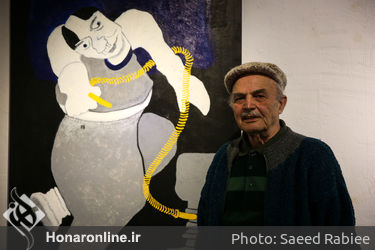 نمایشگاه آثار رضا بانگیز در گالری فردا