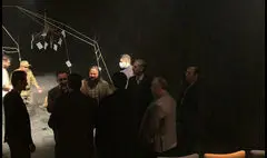 بازدید معاون هنری از تئاتر شهر و تماشای اجرایی از بخش بین‌الملل تئاتر فجر