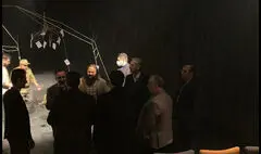 بازدید معاون هنری از تئاتر شهر و تماشای اجرایی از بخش بین‌الملل تئاتر فجر
