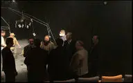 بازدید معاون هنری از تئاتر شهر و تماشای اجرایی از بخش بین‌الملل تئاتر فجر