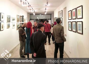 نمایشگاه گروهی نقاشان اردبیل در گالری لاله