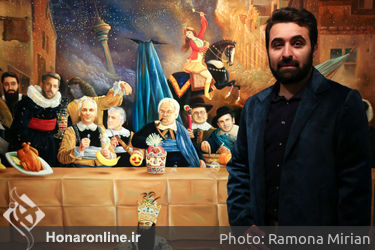 نمایشگاه نقاشی‌های جواد بیاد در گالری شکوه